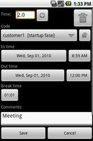 myTimeSheet screenshot 1