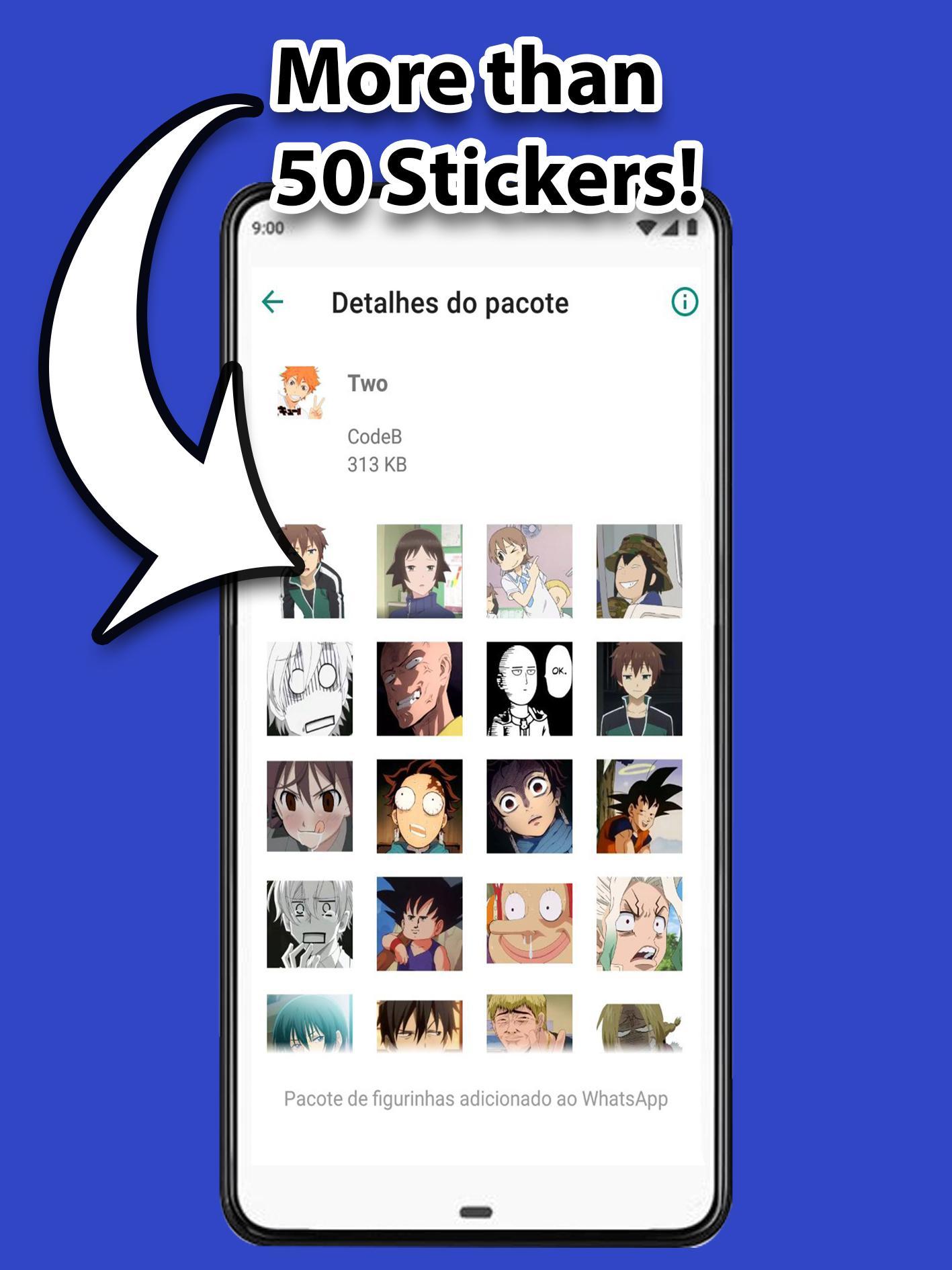 Anime Stickers Funny Reactions For Android Apk Download