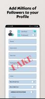 Fake TkTk - Followers, Views تصوير الشاشة 1