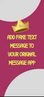 Fake SMS - Fake Text Message Plakat
