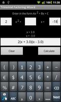 2 Schermata Trinomial Factoring Wizard