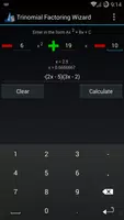 Trinomial Factoring Wizard screenshot 6