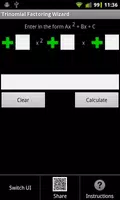 Trinomial Factoring Wizard screenshot 5