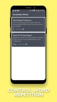 Vocabulary Builder English Words Learning offline スクリーンショット 2