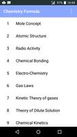 Chemistry Formula 海報