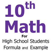 آیکون‌ 10th Class Math Formula