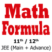 Math Formula for 11th 12th