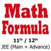 ”Math Formula for 11th 12th