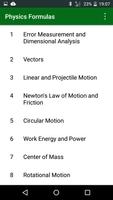 Physics Formula Cartaz