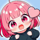 PocketWaifu: AI Chat Widget иконка