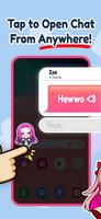 PocketWaifu: AI Chat Widget скриншот 1
