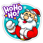 Funny Santa Claus Stickers WAS icon