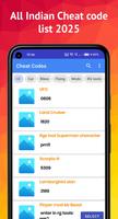Indian cheat code list plugin poster