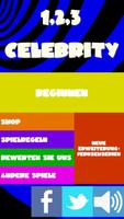 1,2,3 Celebrity Plakat