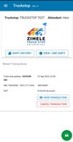 Zimele Truckstop POS syot layar 1