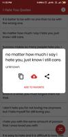 I Hate You Quotes syot layar 2