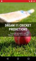 Poster D11 Cricket & Kabaddi Predictions