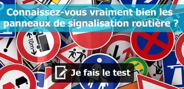 test panneaux de signalisation