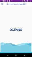 OCEANO - UtopiaX Fashion E-Commerce UI Template Affiche