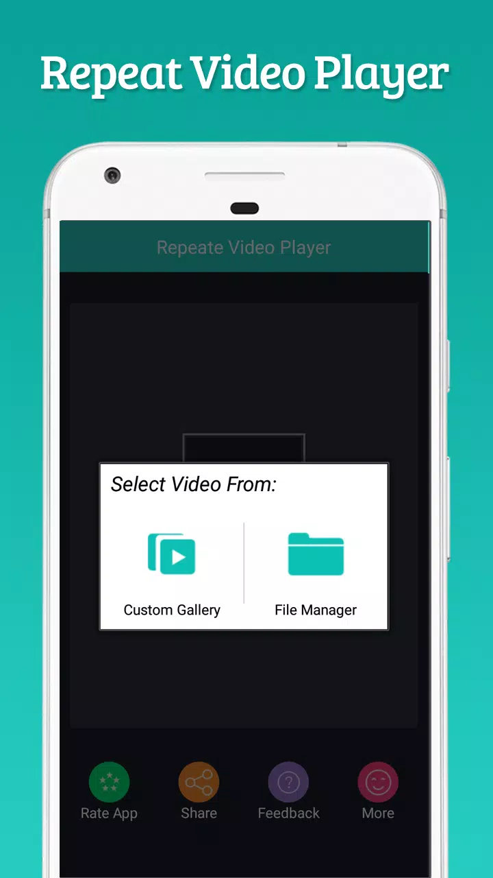 Repeat button for  Videos- Video Looper for Music and  Playback::Appstore for Android