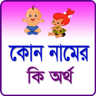 কোন নামের কোন অর্থ أيقونة