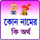 কোন নামের কোন অর্থ أيقونة