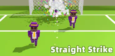 ストレートストライク - 3Dサッカーショットゲーム