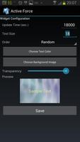 Active Force (Quotes Widget) اسکرین شاٹ 3