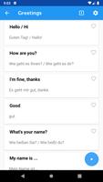 Learn German Phrasebook تصوير الشاشة 1