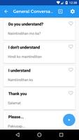 Learn Tagalog Phrasebook Screenshot 1