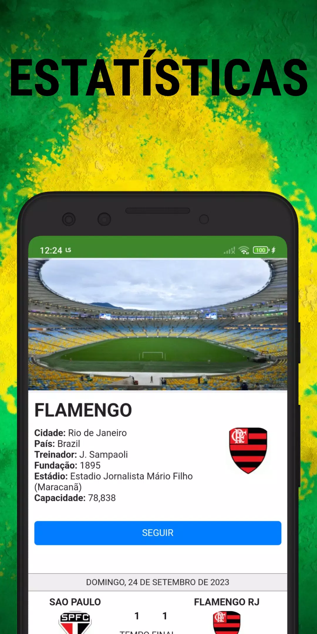 Futebol Ao Vivo - Brasileirão APK للاندرويد تنزيل