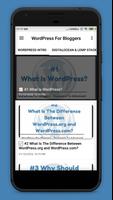 WordPress For Bloggers Affiche