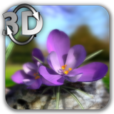 Nature Live Spring Flowers 3D آئیکن