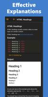 برنامه‌نما Learn HTML - Pro عکس از صفحه