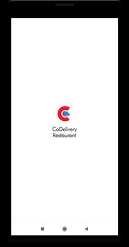 CoDelivery Restaurant 海报