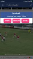Poster FB videos Down-loader