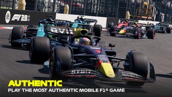F1 Mobile Racing poster