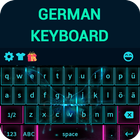 German Keyboard icône