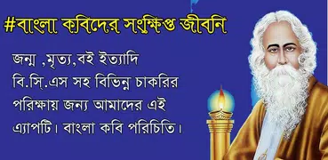 বাংলা কবি পরিচিতি/কবিদের জীবনী/লেখক লেখিকার জীবনী