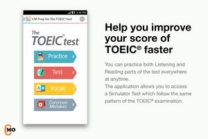 CM TOEIC® MASTER تصوير الشاشة 1