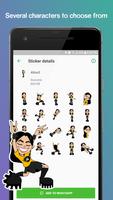 WAStickerApps Characters Stick ảnh chụp màn hình 2