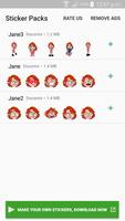 Jane Stickers Poster