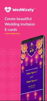 Shaadi & Engagement Card Maker poster