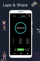 برنامه‌نما Timer Stopwatch عکس از صفحه