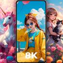 Girly Wallpapers for Girls 8K APK
