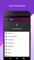 Learn Bootstrap 4 постер