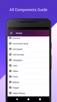 Learn Bootstrap 4 скриншот 1