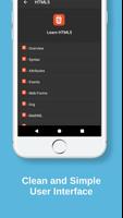 برنامه‌نما Learn HTML Programming Free - HTML Tutorials عکس از صفحه