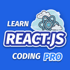 Learn React.js Coding [PRO]-icoon
