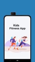 Fitness infantil Cartaz